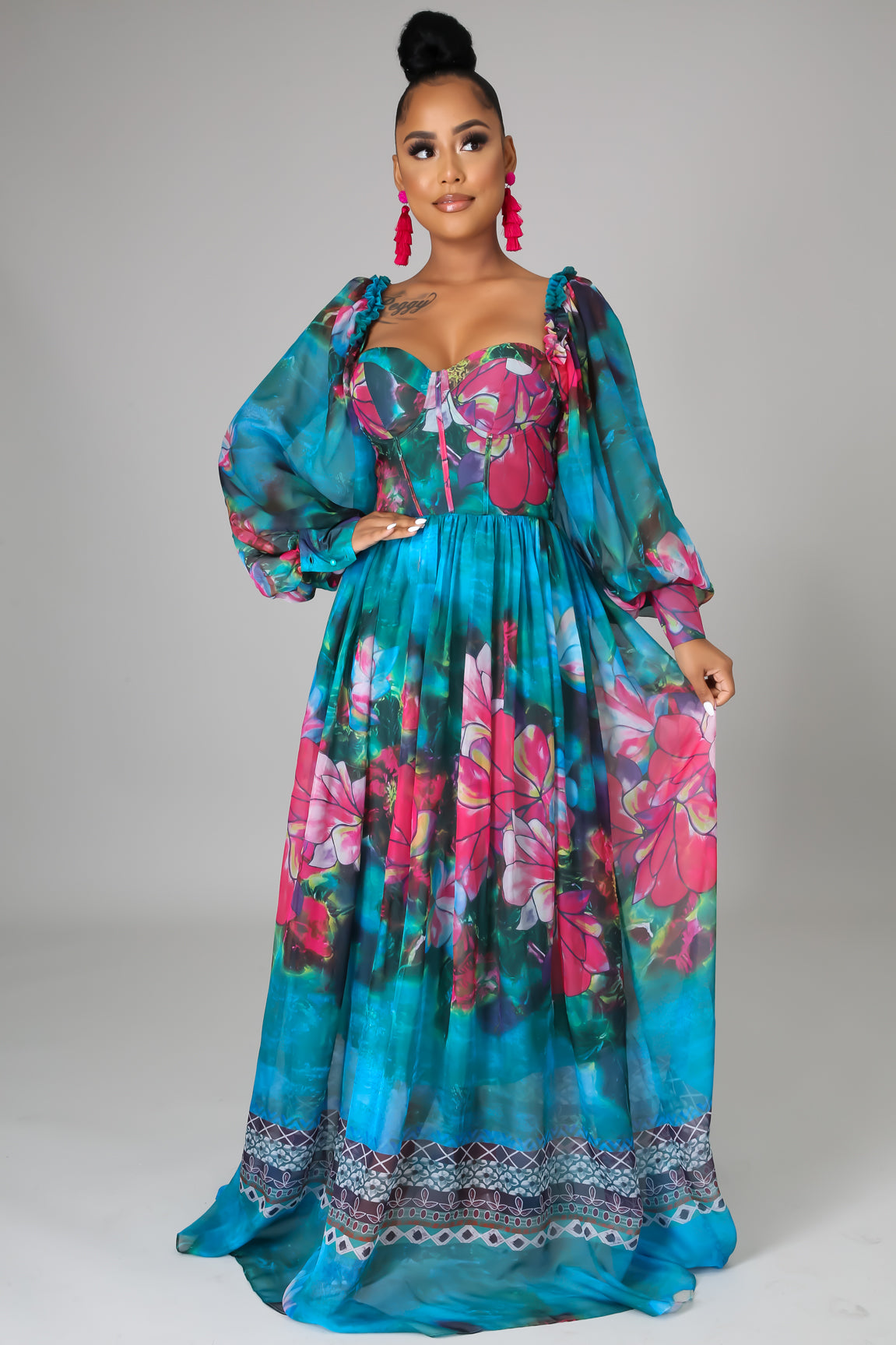60 inch maxi dress SOLD , Size 12 Maxi Dress , L: 60 inches , Price: 950
